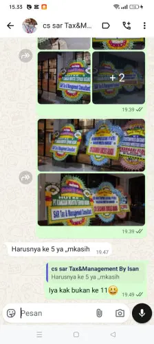 Testimonial Papan Bunga manggungjaya