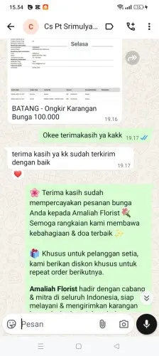 Testimonial Papan Bunga manggungjaya