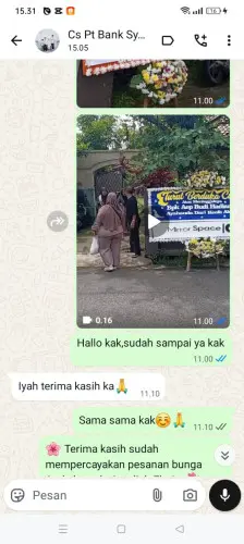Testimonial Papan Bunga manggungjaya