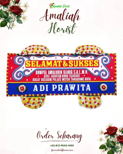 Karangan Bunga Ucapan Selamat manggungjaya