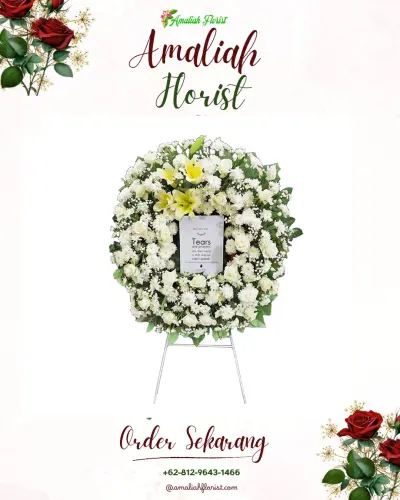 Krans Bunga Duka Cita manggungjaya